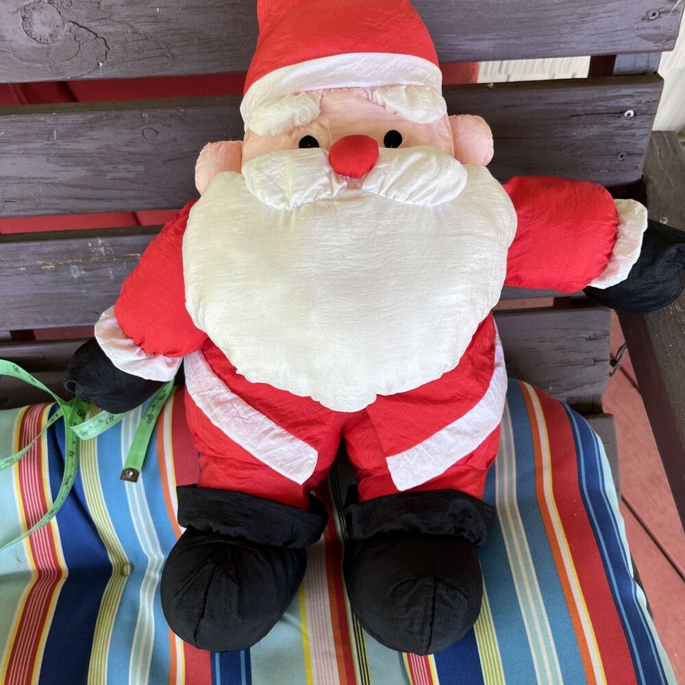 1988 Parachute Santa 19” Tall Small Flaw